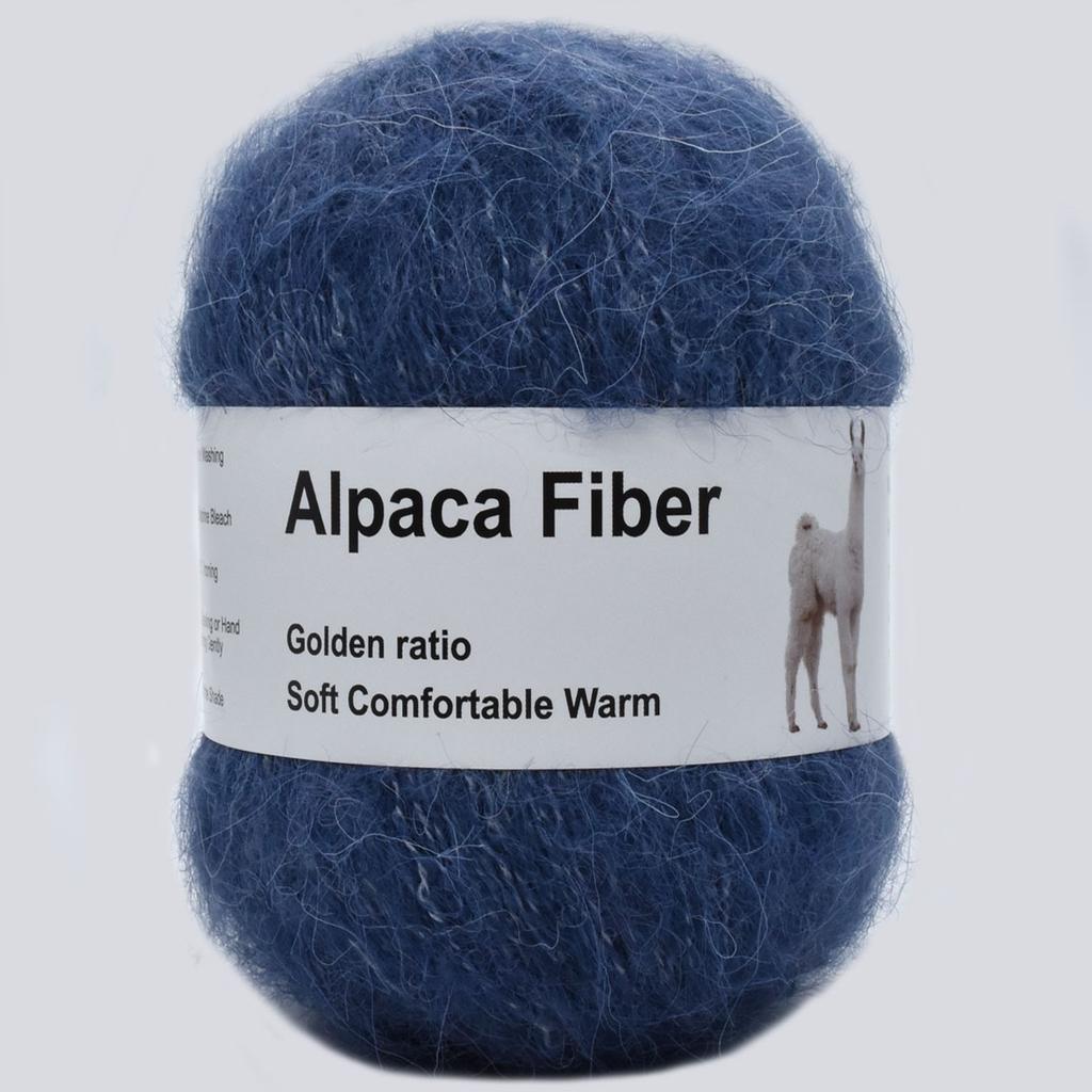 6pcs 300g/10.56oz Alpaca Blend Chunky Yarn Ultra Soft Vibrant Yarn for Knitting & Crochet | DIY Vest Sweater Scarf Making KitWarm Winter Craft Yarn