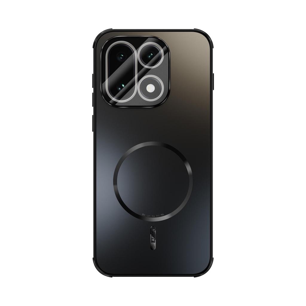 OnePlus 15 Magnetische Hitzableitende Mattierte Schutzhülle mit Linsenschutzfolie für OnePlus 13T.