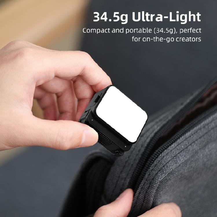 Portable Camera Fill Light With 1/4 Screw Hole 3 Stage Brightness Control 150Lux Output For Vloggings And Night Photography