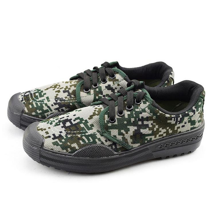 Herrenschuhe Armeegrün Camouflage Cavans Schuhe Bauer Arbeit & Sicherheit Gummischuhe Mann Training Befreiungsschuhe Outdoor Sneakers