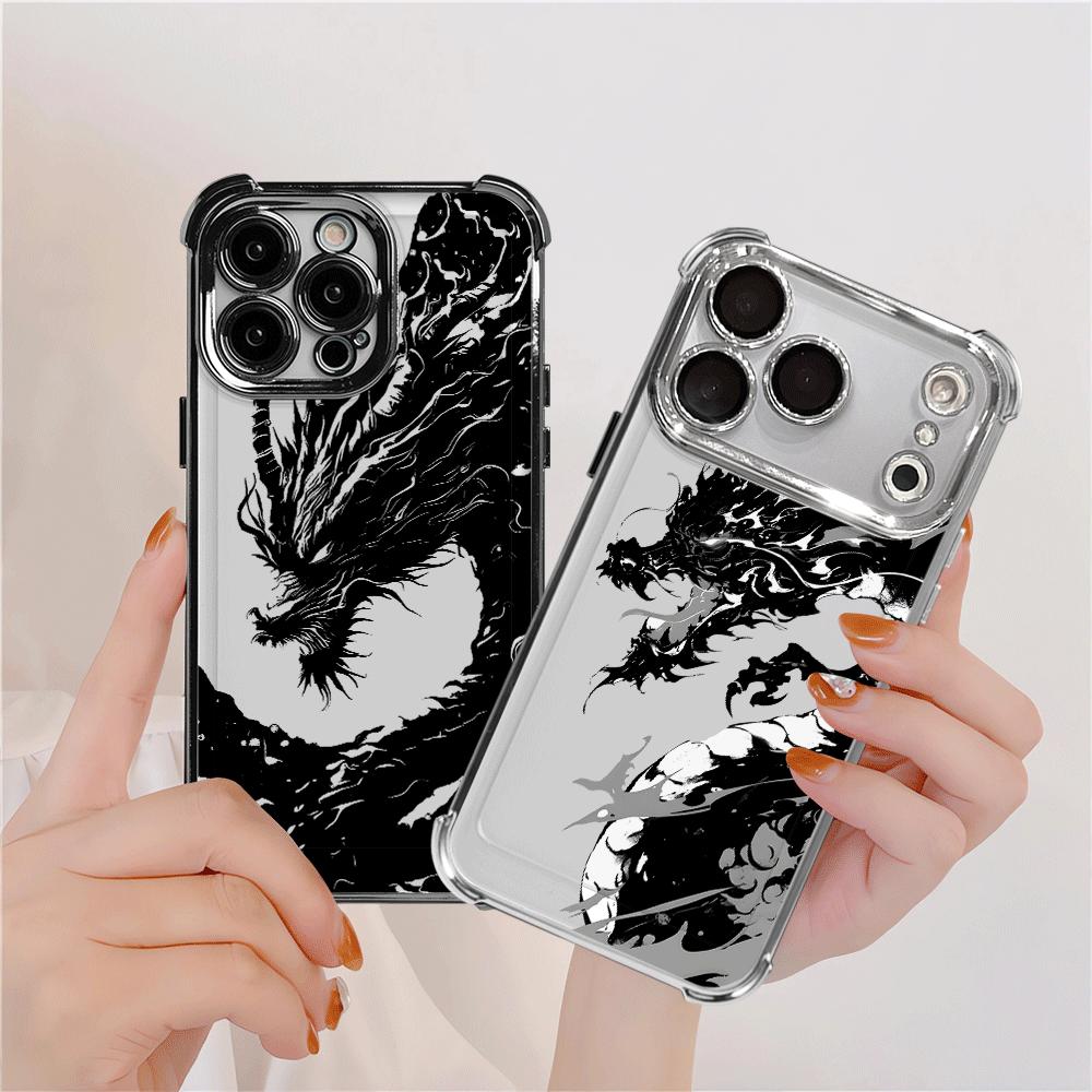 Cool Dragon Case for Apple iPhone 17 Pro Max 12 Plus 16 Pro Air 14 13 11 15 16e Phone Cover