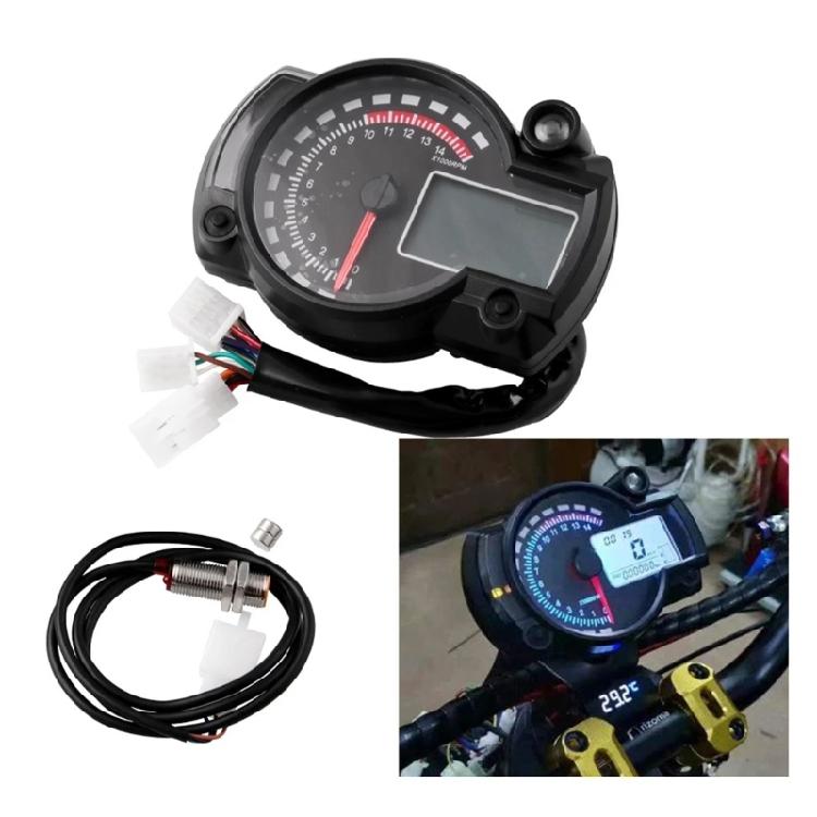 Long Lasting Weatherproof Motorcycle Instrument Cluster Digital Speedometer with Real Time Speed and Distance Monitoring