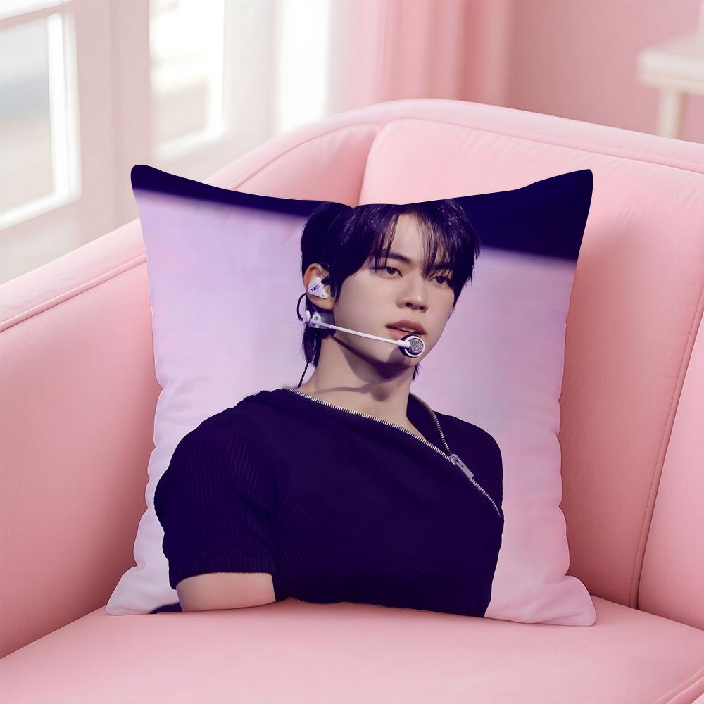actor fresh DDohoon Cushion Cover Pillow Case Soft Skin Friendly Fabric  Concealed Zipper