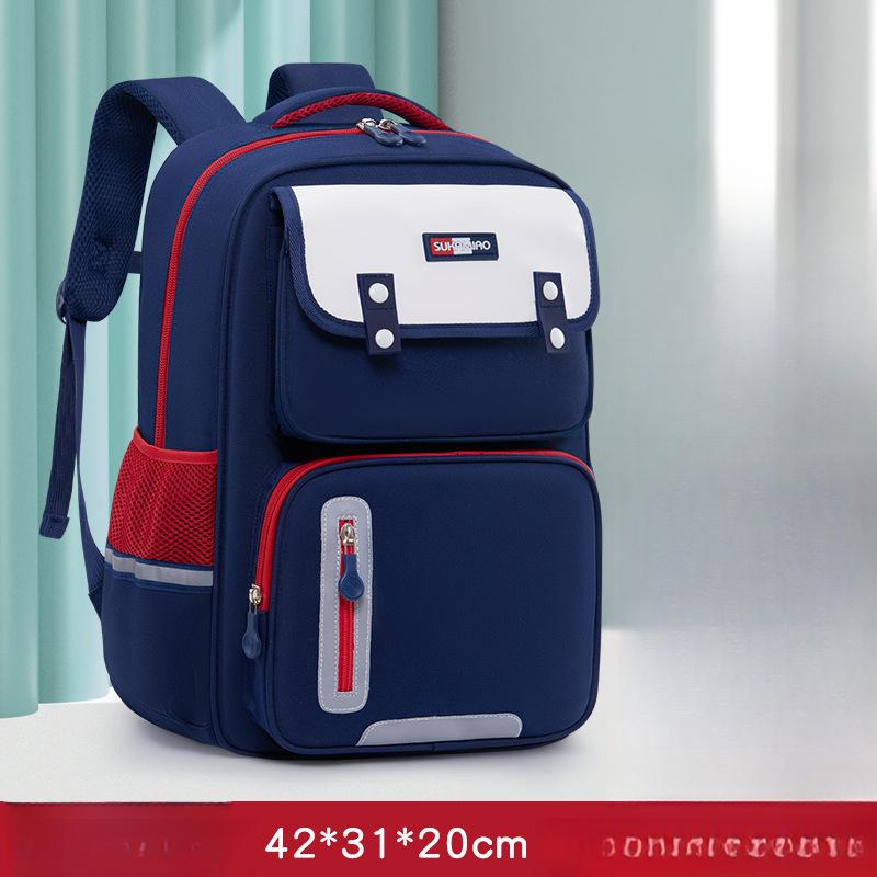 Fashionable and Fun Schoolbag for Primary School Students, Large-capacity Children's Schoolbag, Load-reducing and Spine-protecting Backpack