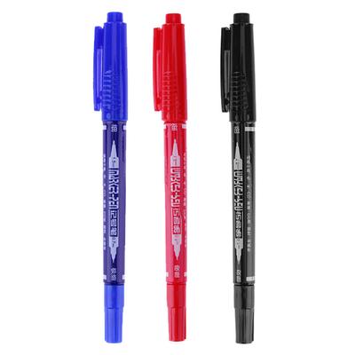 Doppelspitziger Ölbasierter Marker Stift Wasserdichter Ölige Malstift 0,7mm & 1,5mm Öliges Graffiti Stift zum Zeichnen Umrisszeichnen Beschriften