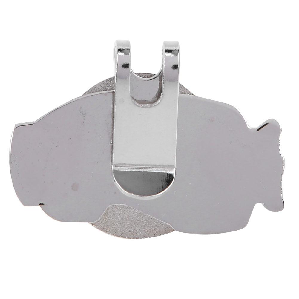 Przenośny Lekki Narzędzie do Oznaczania Piłek Golfowych Metalowy Klips do Daszka Marker Akcesorium Treningowe niebieski