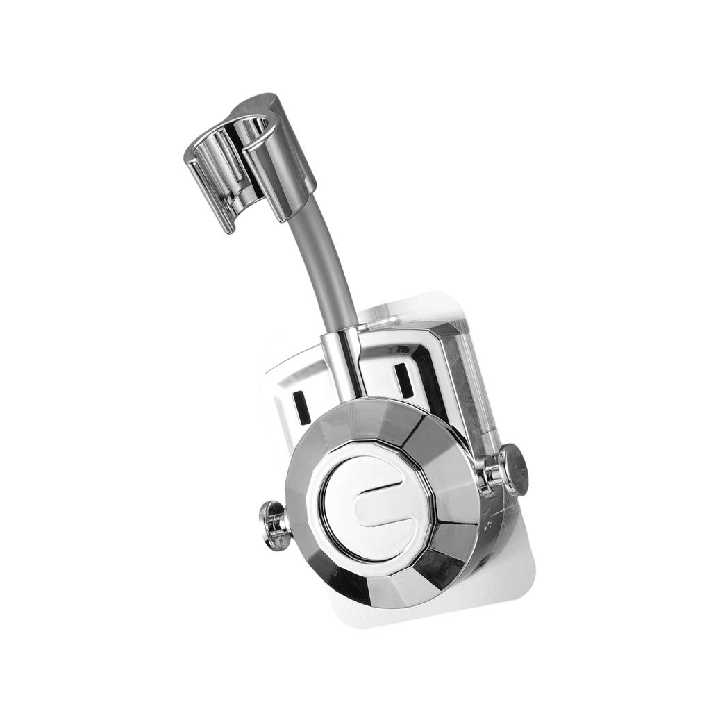 Multifunctional Portable Suction Shower Head Holders Brackets with Adjustable Designs for Home and Travel Daily Use