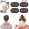4Pcs Replacement Arm Toning Pads Belt Gel Unisex Patch Adhesive Electrode Pad