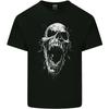 Screaming Skull Goth Horror Heavy Metal Gothic Kids T-Shirt Childrens