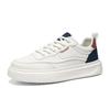 Fashion Fashion Microfiber Leather Men's Casual Shoe Youth Teenage Sneakers Comfortable Skateboard Footwear Comfy Men Vulcanize Footwear