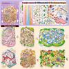 Plus Size 3D Landscape Sticker 6-in-1 Miniature Scene Collage DIY Toy Game Stickers  Children