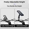 Adjustable Motorcycle Phone Holder Waterproof Phone Navigation Holder  Motorcycle Use