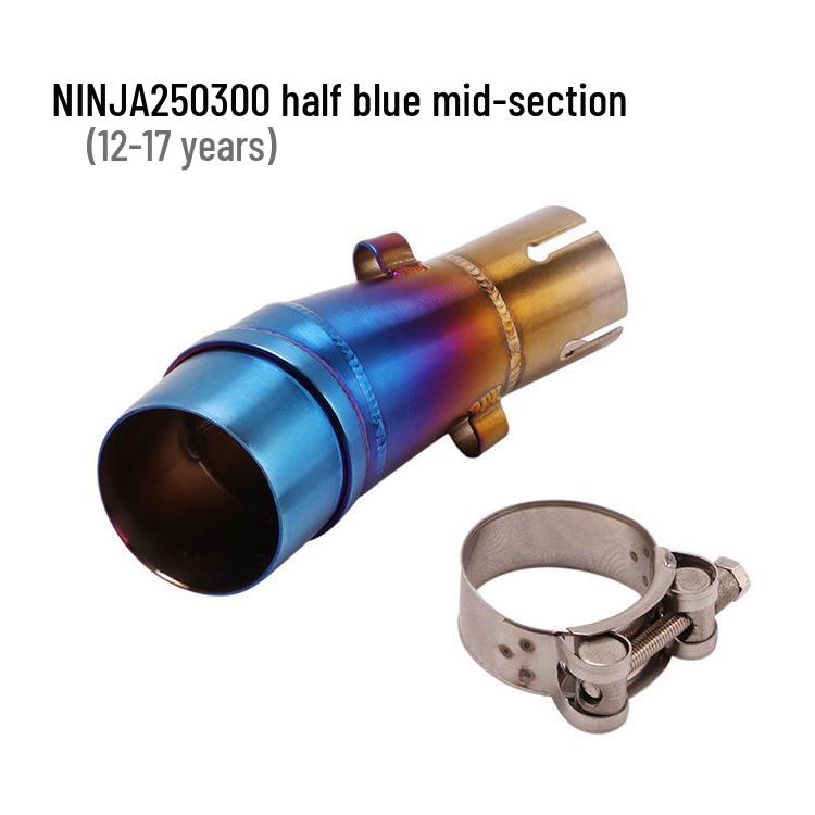 Little Ninja Z250SL 250/300/400 Mid-Section Exhaust Modification Pipe (2012-2022)