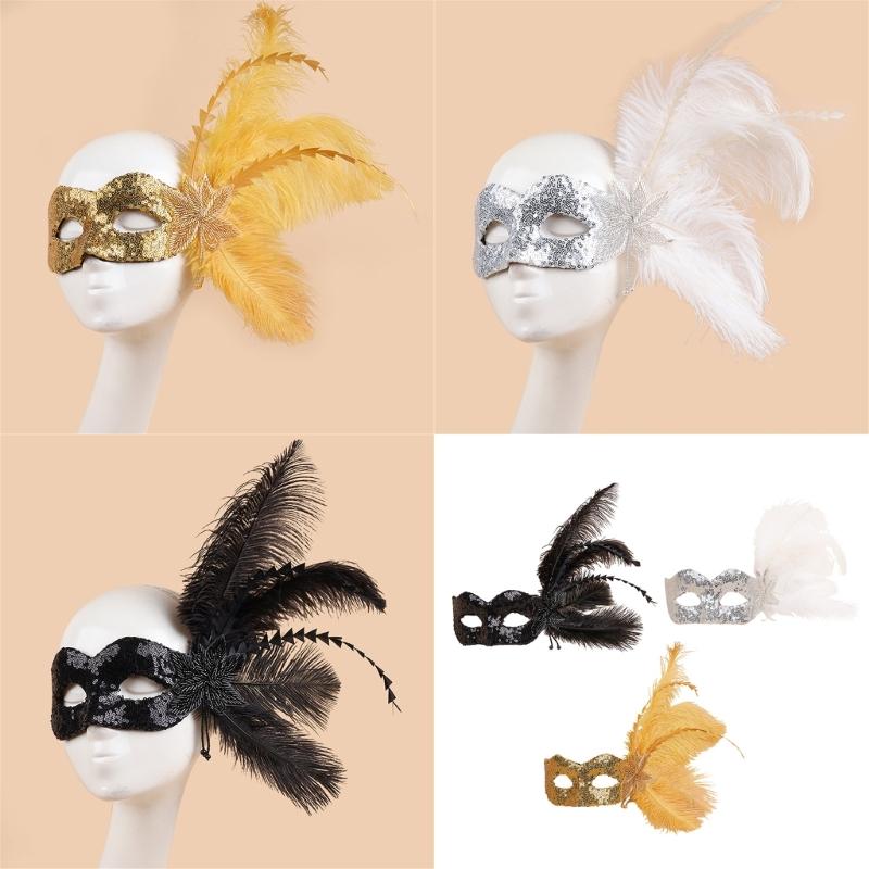 Masquerades Mask Venetians Halloween Costume Mask Mardi Gras Mask Cosplay Party Costume Props Dance Wedding Party Mask