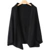 100%Wool Women'S Knitted Shawl Scarf Soft Warm Knitwear Cardigan Cloak Wraps Shoulder Neck Protect Pashmina Scarves Dual Use