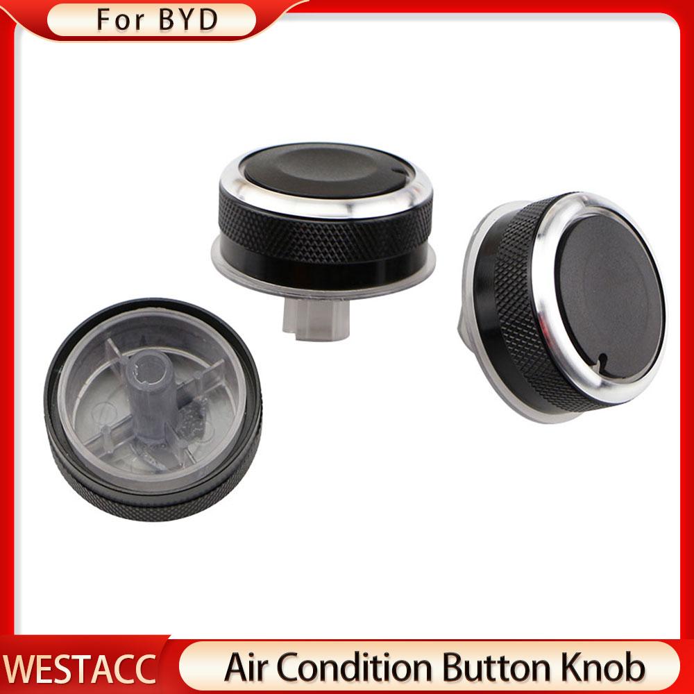 Aluminum Alloy Car Air Conditioning Knobs Heat Control Switch Button Knob for Toyota Old Corolla Before 2016 for BYD F3