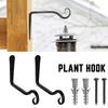 Handmade Plant Support Hanger Multi-purpose Wall Plant Holder Hanging Plant Stand Hooks  Bathroom