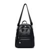 Soft Leather Backpack, Women's New Style, Simple and Casual Travel Commuting Backpack, Trendy and Fashionable, Large Capacity Shoulder Bag