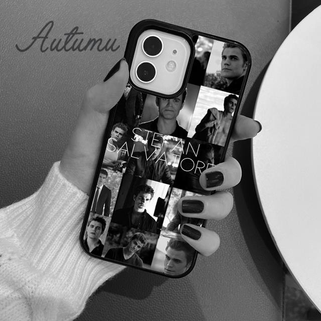

The Vampire Diaries Stefan Damon Salvatore 3 Phone Case for iPhone 17 Air 15 16 16e 11 12 13 14 Pro Max Plus Cover Fundas iPhone 13