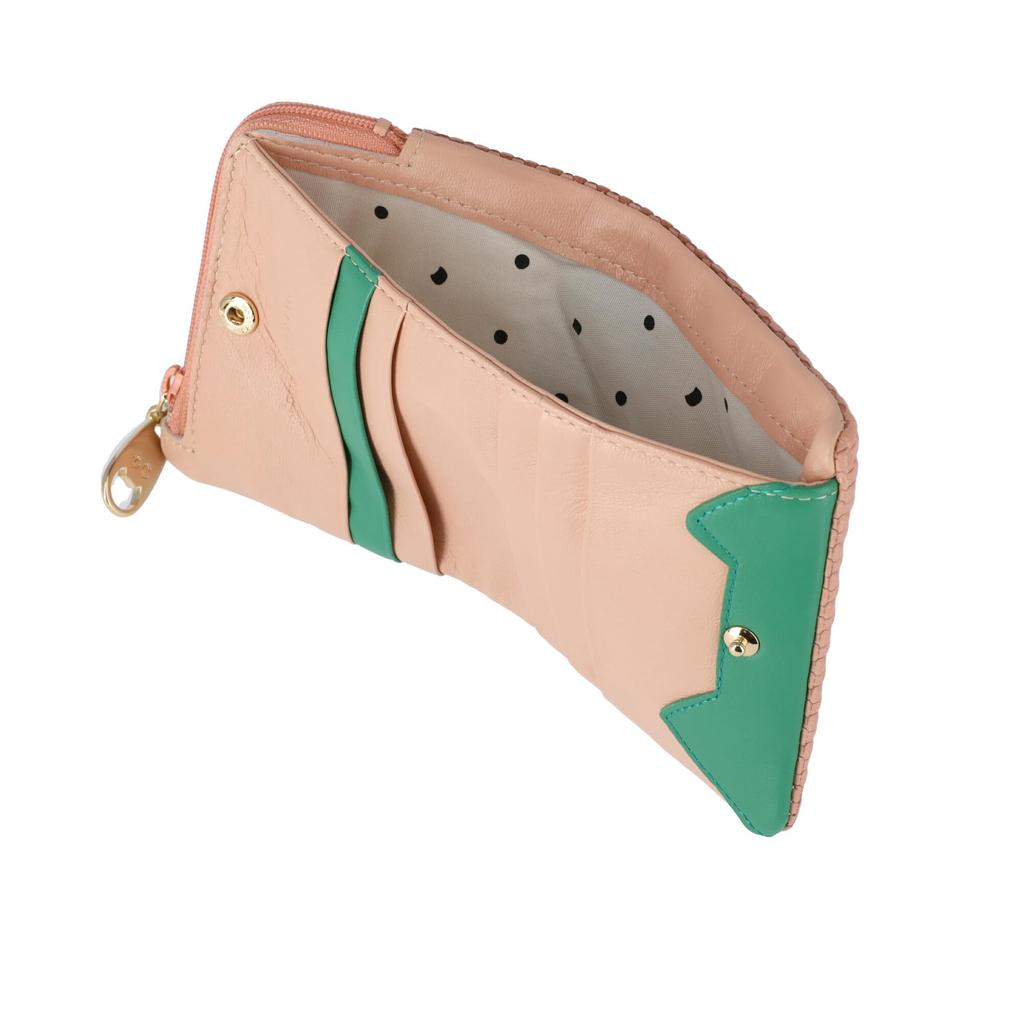 Tsumori Chisato Bifold Wallet, Small Wallet, Embossed Mesh