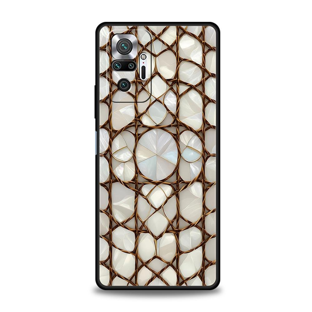 

Folds Texture Phone Case Cover for Redmi 14C 10C Note 15 14 13 12 10 11 K40 Pro Plus 5G Soft TPU Shockproof Shell Fundas Capas Note 12 Pro 5G