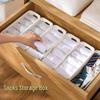 Thickened Rectangular Multi-Purpose Storage Box: Cosmetics, Socks, Cards, Snacks, and Phone Case Organizer for Living Room Drawers
