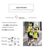 Men & Women Cotton Parent-Child Short Sleeve Sportswear Set - Summer Casual Outdoor Running & School Uniform
