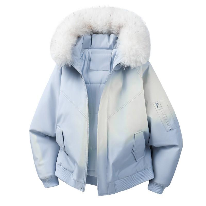 Unisex Thick Winter Hooded Cotton Jacket
