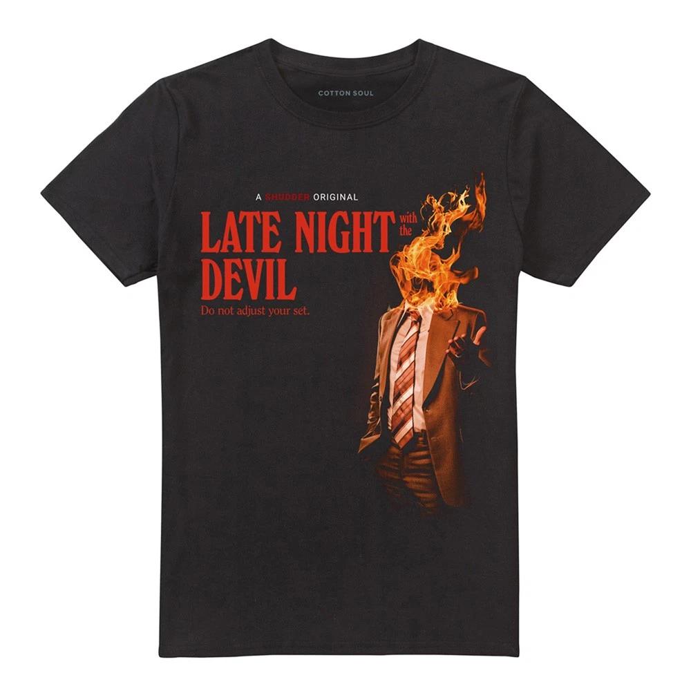 Late Night With The Devil Fire Unisex T-Shirt