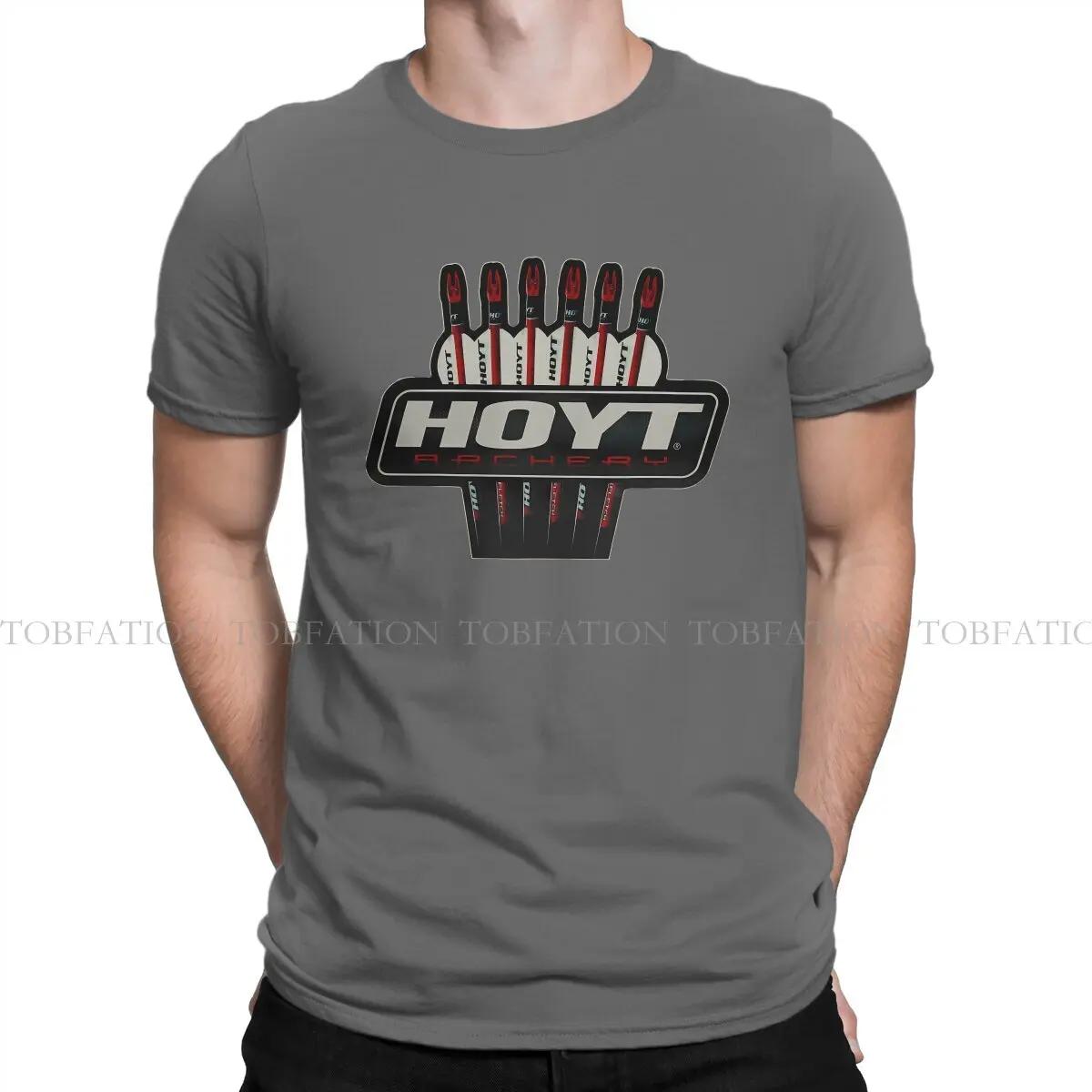 

Hoyt Round Collar TShirt Archery Sports Pure Cotton Basic T Shirt Man s Clothes Individuality Hot Sale - Men s Summer Cotton ... S разноцветный