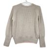 BACCA 24th Year 35-02-44-02702 Lame Wool Basic Pullover Knit Tops S beigeUsed