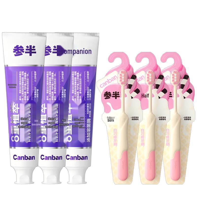 

Canban Eucalyptus Toothpaste & Toothbrush Family Set