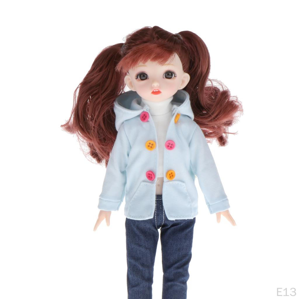 1 / 6 16 Ball Joints Girl Doll with Clothes