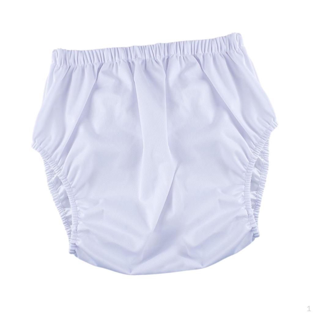 Capa de Fralda para Adultos Incontinência para Mulheres Homens Reutilizável Cueca Baixo Ruído Respirável Confortável