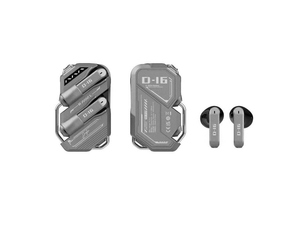GQ-16 Bluetooth Headset: Cool Mecha Style, Semi-In-Ear, High-Quality Noise Reduction