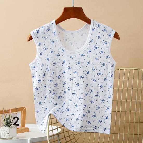 Dam sommar linnen plus size bomull långt linne stretchigt ärmlöst lager-på-lager camisole underlinnen löst cami bas t-shirts