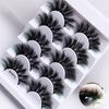 Trendy Fake Lashes Vivid Color Non-Irritating Eye Makeup