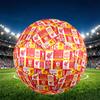 Liverpool F.C Print Size 5 Soccer Ball, PU Wear Resistant Football for Match Training and Daily Practice, Birthday Gift for Soccer Fans