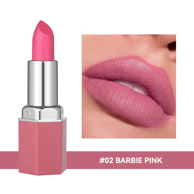 OWKJASW Walker Jessa 6-Color Matte Moisturizing Lipstick