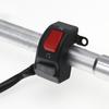 LMoDri Motorrad 7/8" 22mm Lenkerschalter 12V Halterung Scheinwerfer Nebelscheinwerfer Hupe EIN AUS Start Kill