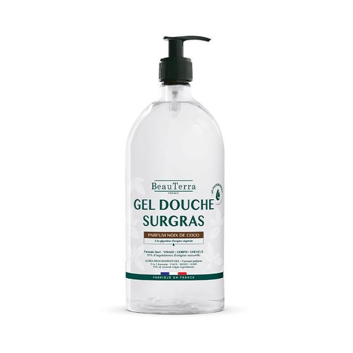 BeauTerra Coconut Superfatted Shower Gel 1 Liter