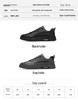 New Men's Autumn Breathable Waterproof Non-slip Black Leather Casual Sneakers