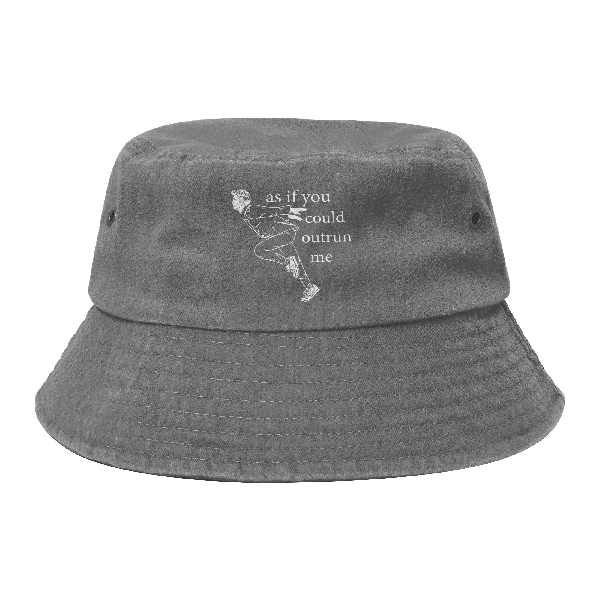 Edward Cullen As If You Could Outrun Me meme Twilight Bucket Hats for Field Hat Stylish for Fishing FisherUnisex Cap Boonie Hat One Size