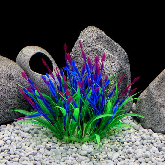 Water Plants Plastic Fake Grass Artificial Water Aquariums Decoration Accessories for Party