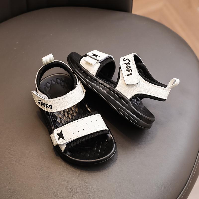 Summer Baby Sandals Soft Sole Toddler Walking Beach Shoes For Little Boys