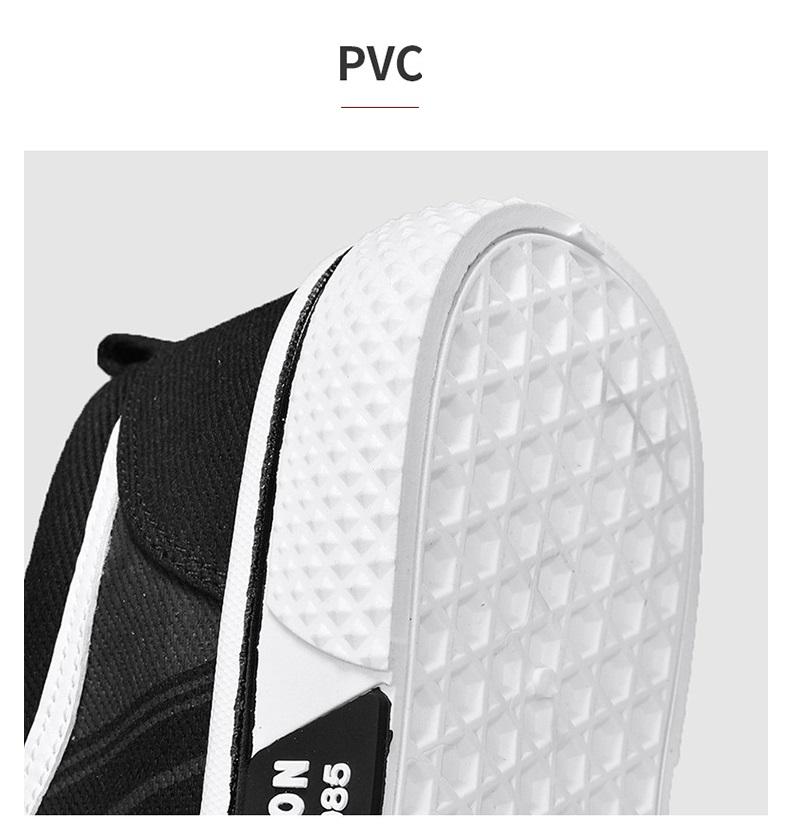 Men's Big Size 48 Breathable Canvas Sneakers Lace-Up Daily Trekking Gym Shoes Student Boys Casual Canvas Footwear