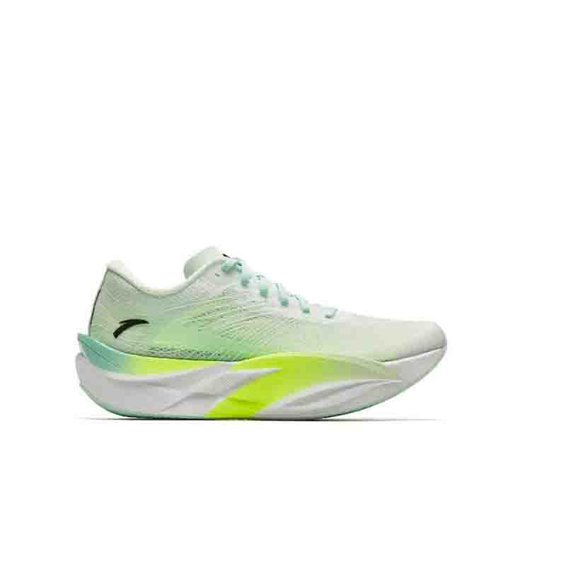 New Anta C202 6.0 Anti Slip Wear Resistant Low Top Carbon Plate Marathon Training Running Shoes Women's Green 122445570-4
