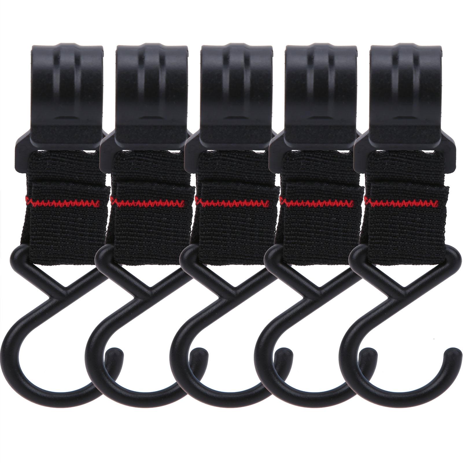 

5Pcs Outdoor Hanging Hook Camping MultiFunctional Strap Hanger for Light Cookware