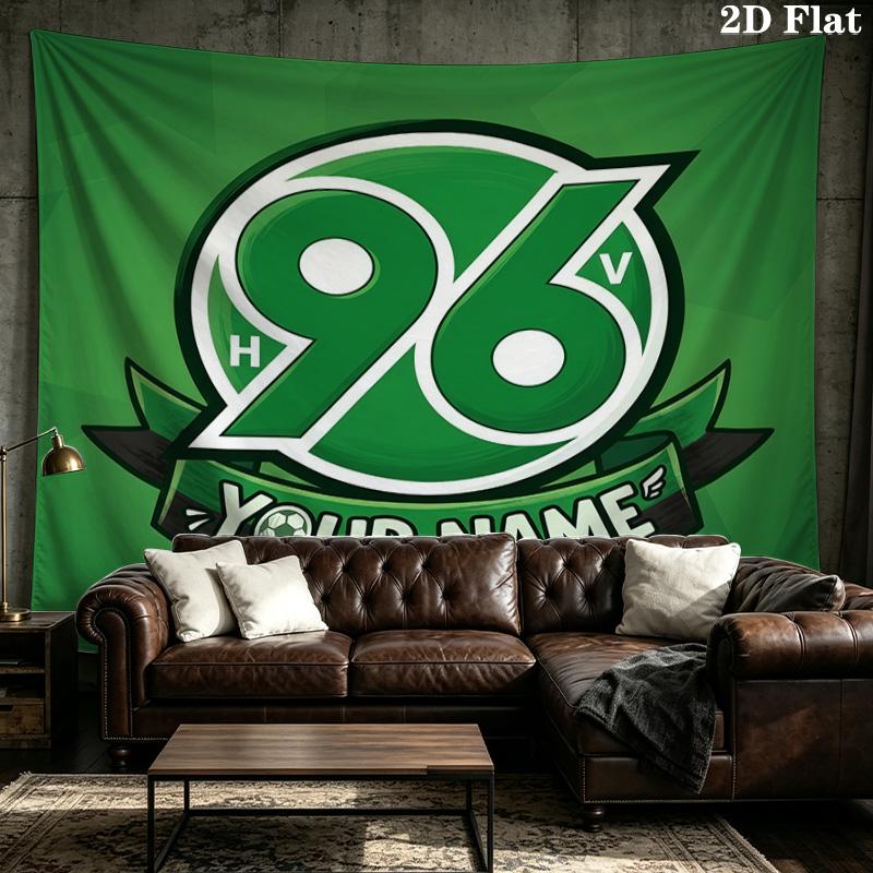 Custom Name Hannover Printed Tapestry – Wall Hanging for Bedrooms, Dorms, and Home Decor