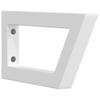 Washbasin Brackets 2 pcs White Trapezoidal Steel